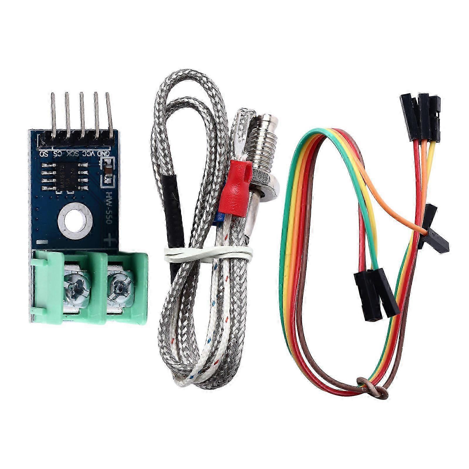 MAX6675 Type Thermocouple and Module Multifunctional K Type Thermocouple Temperature Sensor Set