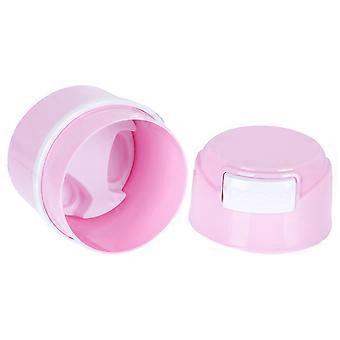 Glue Storage Container Eyelash Glue Jar for Storage Use 1Pcs Pink Sealed Box
