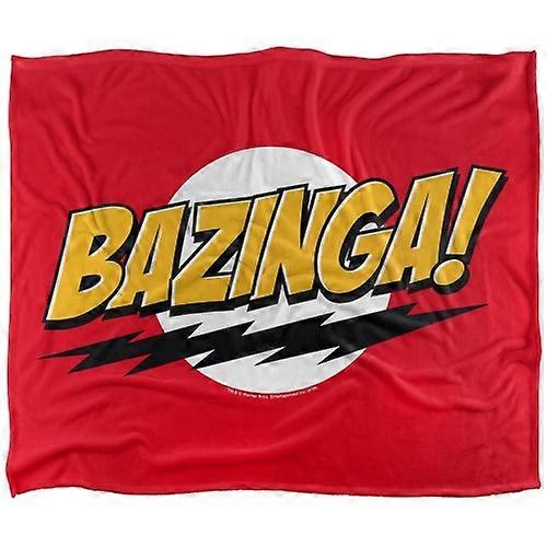 Big Bang Theory Bazinga! Soft Touch Blanket