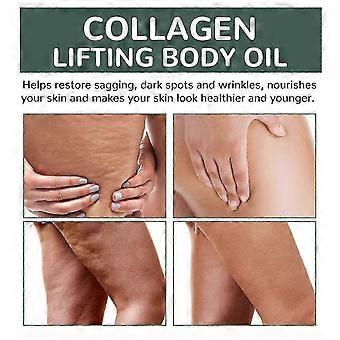 Óleo Corporal Lifting de Colágeno - Óleo de Massagem Hidratante e Firmador para Braços, Abdômen e Corpo Inteiro - 100ml.B2