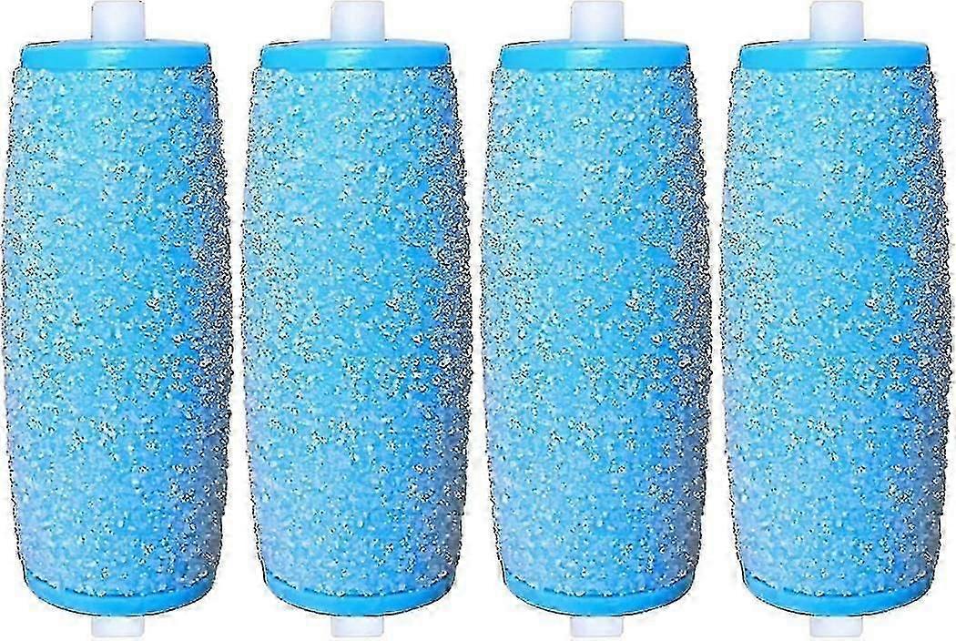 Extra Coarse 4 Pack Replacement Rollers Compatible with Scholl Velvet Smooth Express Pedi