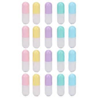 20 stuks lege lippenstifttubes, mini-doe-het-zelf-lippenbalsemflesjes, sticks, cosmetische container