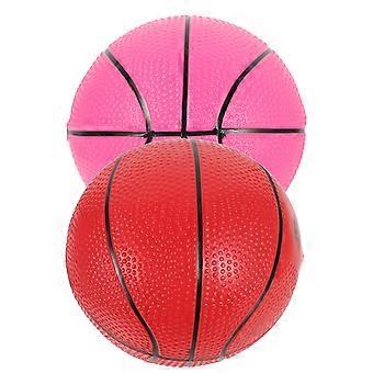 Mini Toy Basketball for Playing 2Pcs Plastic Basketball Assorted