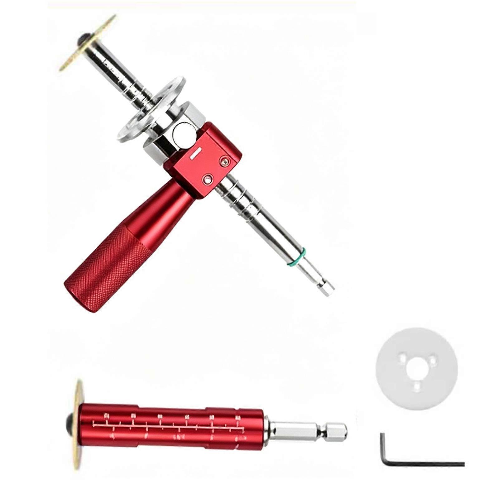 Adjustable Depth PVC Pipe Cutter with Drill Attachment for Interior Pipe Cutting