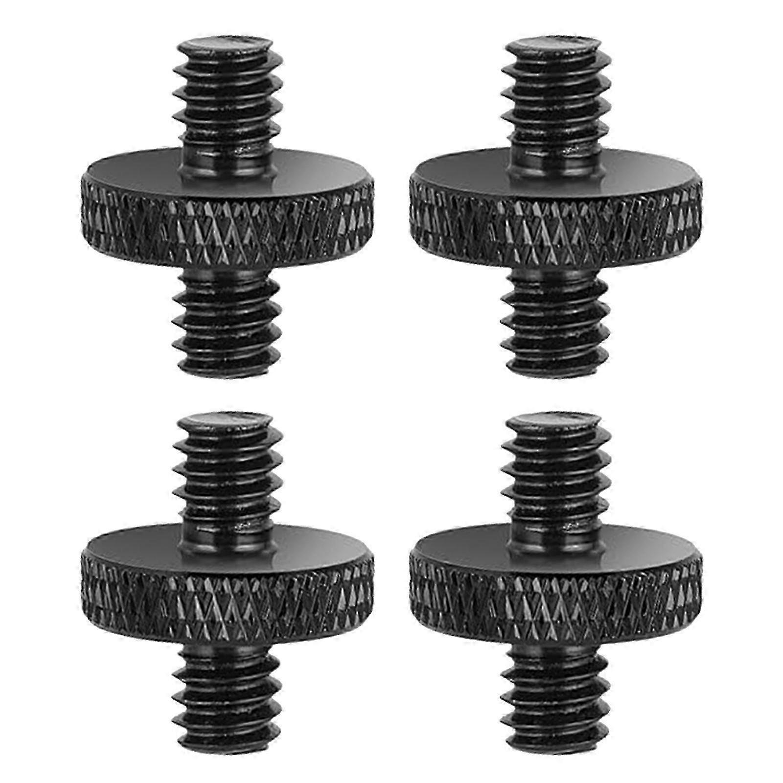1/4 20 Double Ended Threaded Posts 4PCS Aluminum Camera Rigging Screws MultiColour