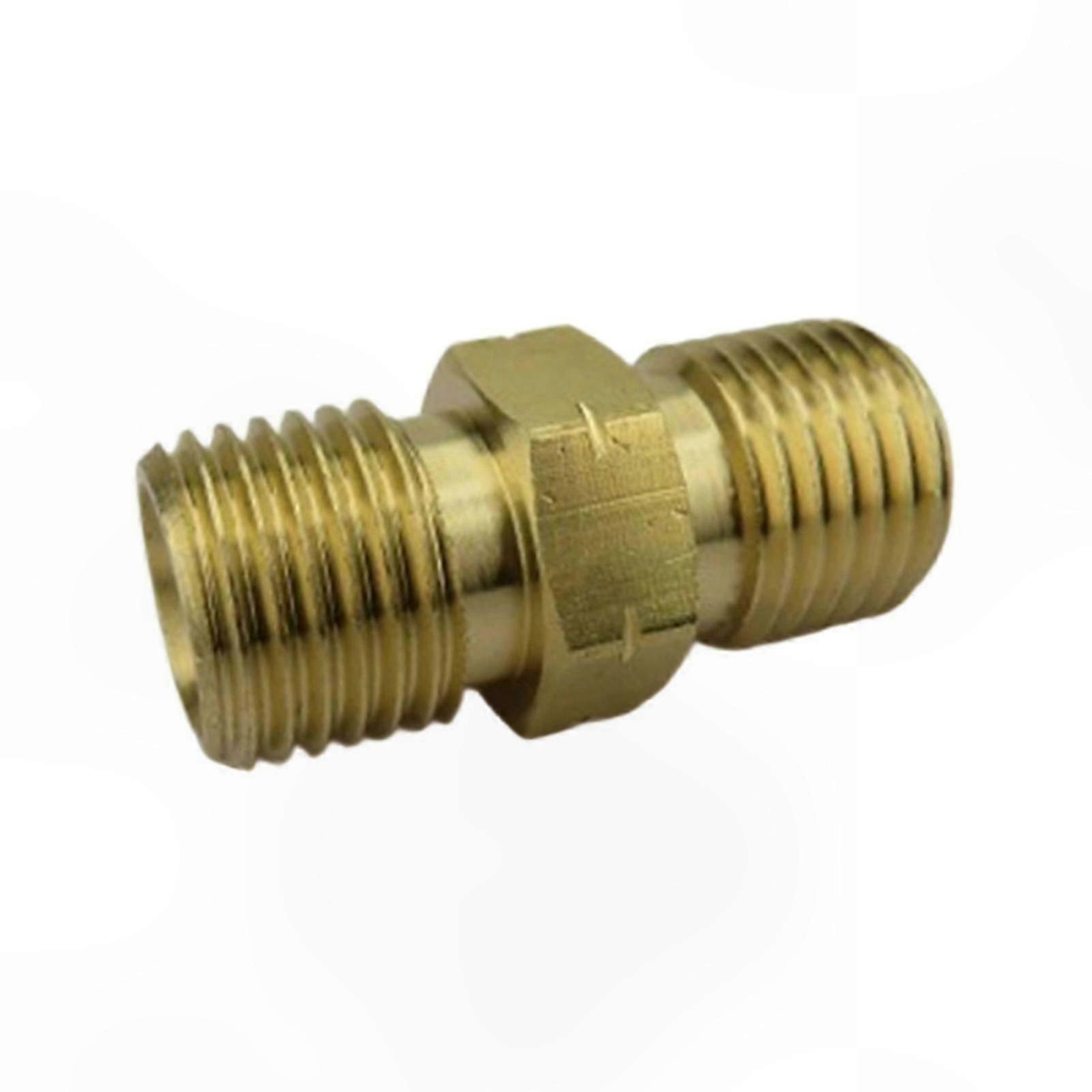LH Thread Copper LPG Connector 3/8F to 1/4M