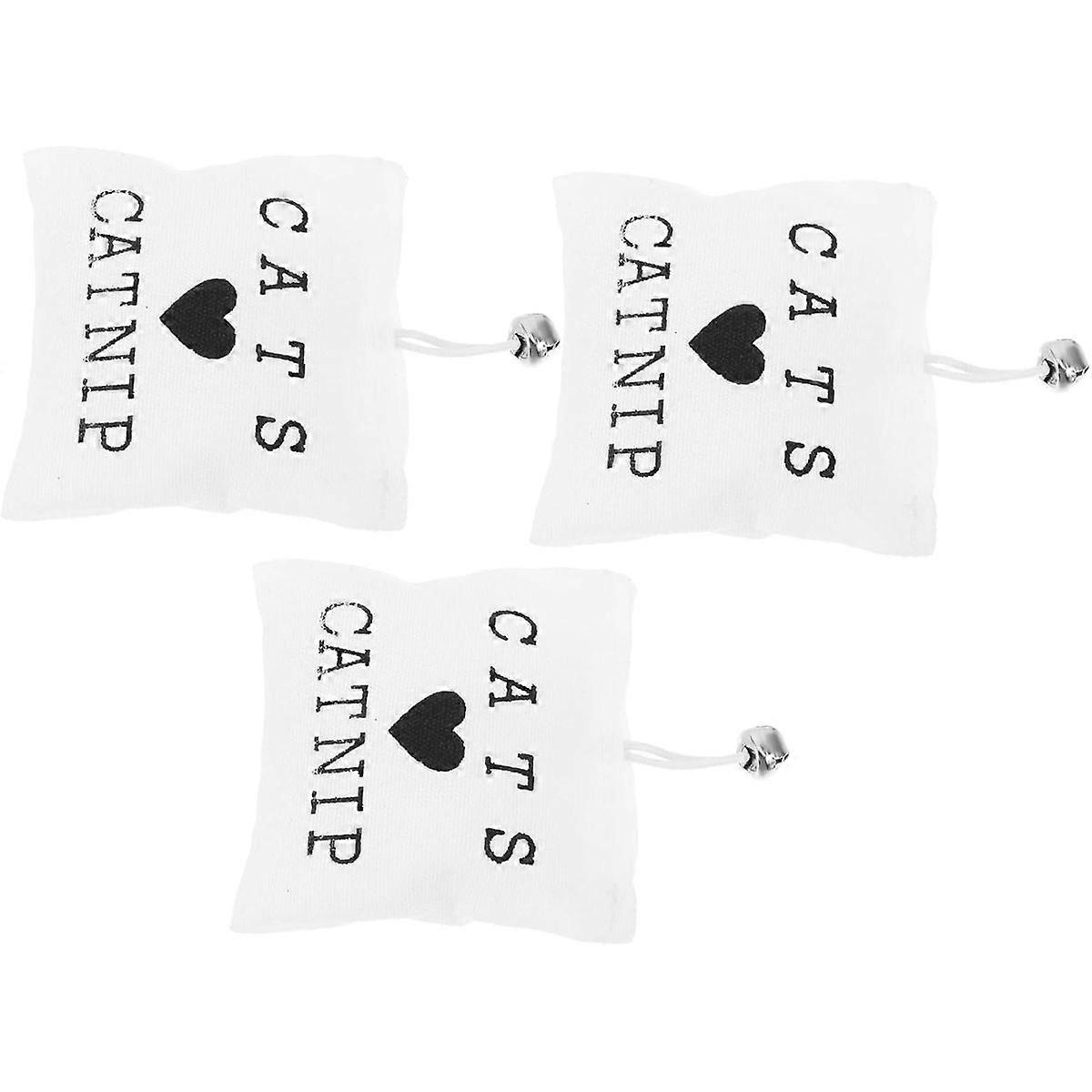 Sacks with Strong Stitching 3 Pack Polyester 10x7cm for Cats