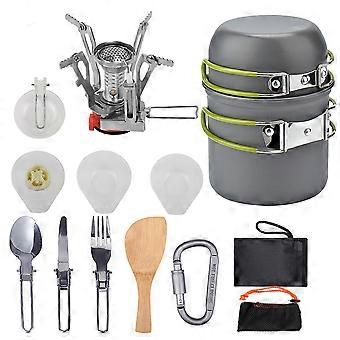 Non-Stick Space-Saving Durable Camping Cookware