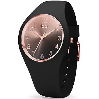 Ice-watch sunset Japanese Quartz Analog Woman Watch with Silicone Bracelet IC015746