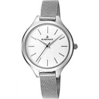 Radiant new north lifetime Quartz Analog Woman Watch with RA412201 Stainless Steel Bracelet