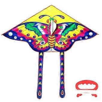 Colorful Kite Long Tail Nylon Outdoor Kites Flying Toys-SHZNV