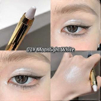 Shimmer Eyeshadow Stick 3g with Dual Shade Creamy Texture Smudge Proof