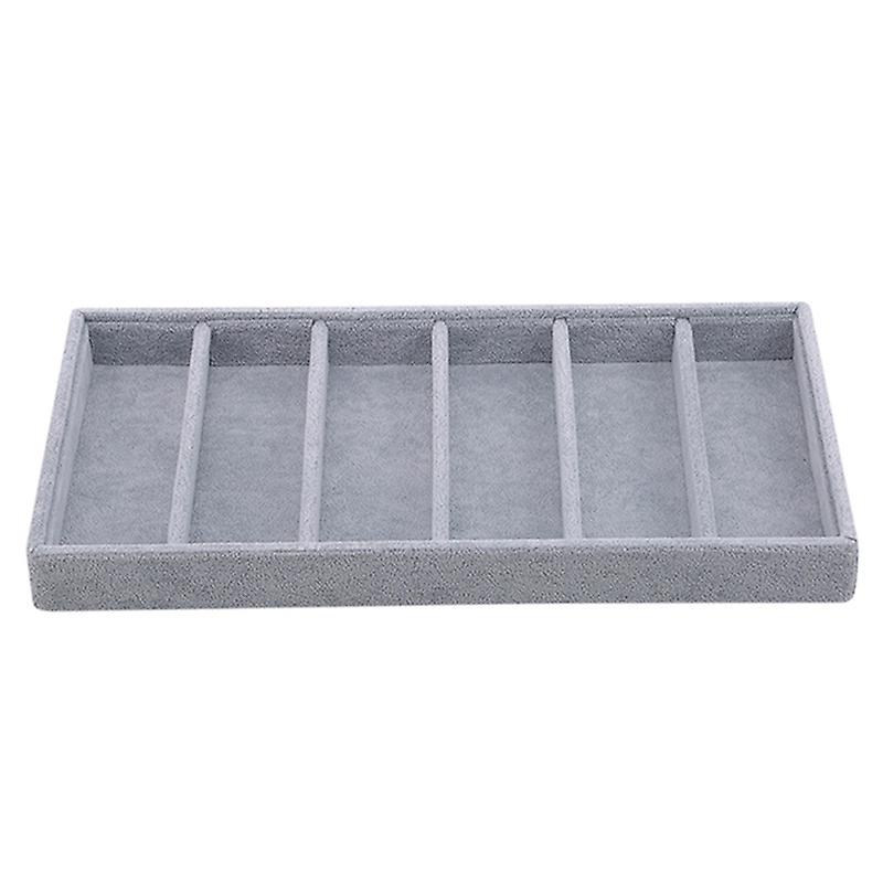 Velvet 6grids Sunglasses Display Box Jewelery Display Packaging Props Organizer