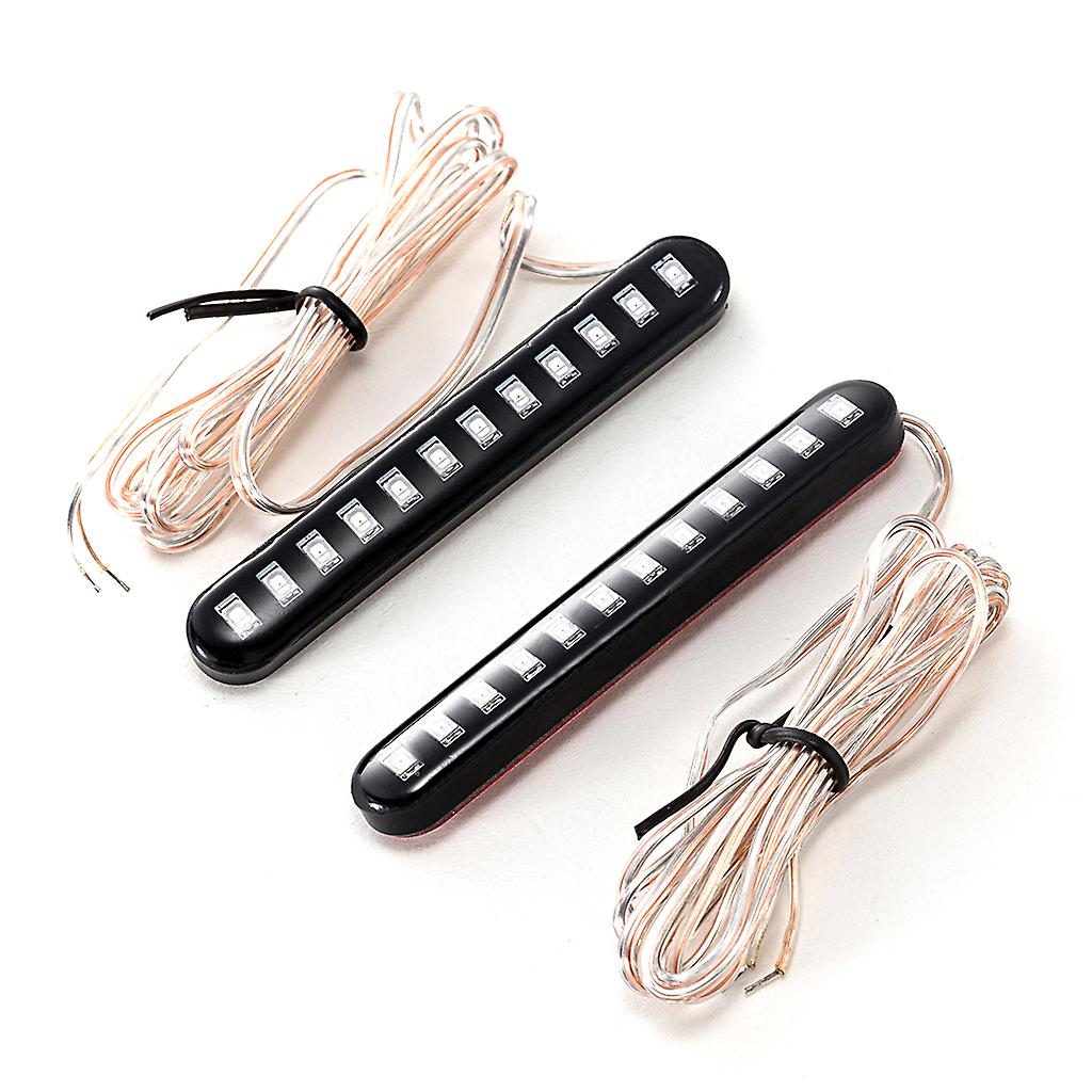 Flowing Turn Signal Light Auto Dynamic Rear Side Mirror Strip Indicator Blinker