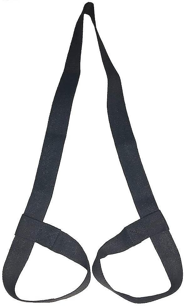 Yoga Mat Carrying Strap Sling, Adjustable Loops For All Mat Sizes (mat Not Included)black