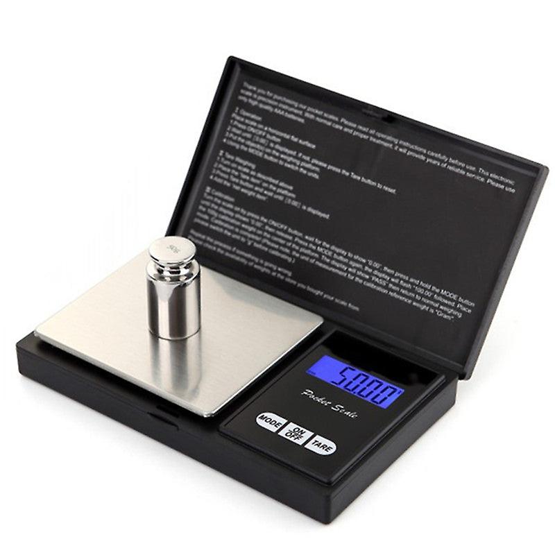 Mini Jewelry Scale Mobile Scale Gold Tea Portable Kitchen Electronic Scale 0.01g/0.1g 100g/200g/300g/500g/1kg