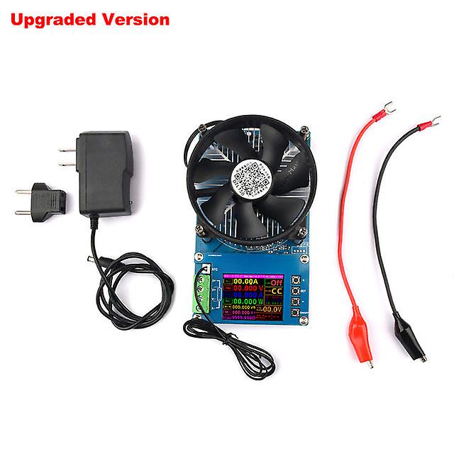 Dtl150 4-wire Battery Capacity Tester Electronic Load Power Tester Discharge Meter 150w 200v 20a American Plug To European Plug