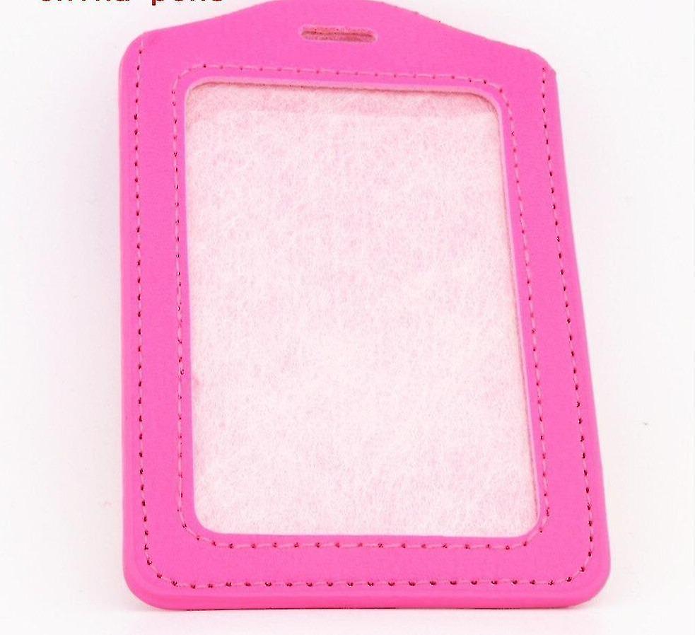 Pd A3 Leather Sleeve Id Badge Holder