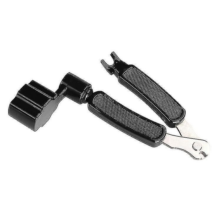3 In 1 Guitar String Winder Cutter And Bridge Pin Puller