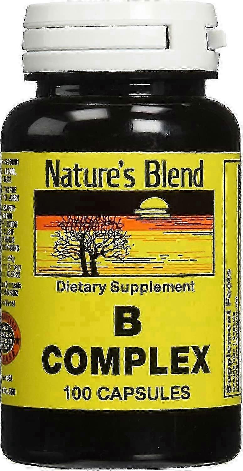Nature's Blend B Complex, כמוסות, 100 ש"ח