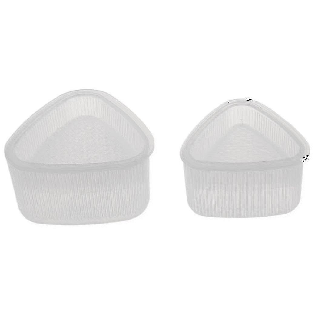 2 Pcs Triangular Form Sushi Mold Onigiri Rice Ball Frame Food Mould Decorating Tools