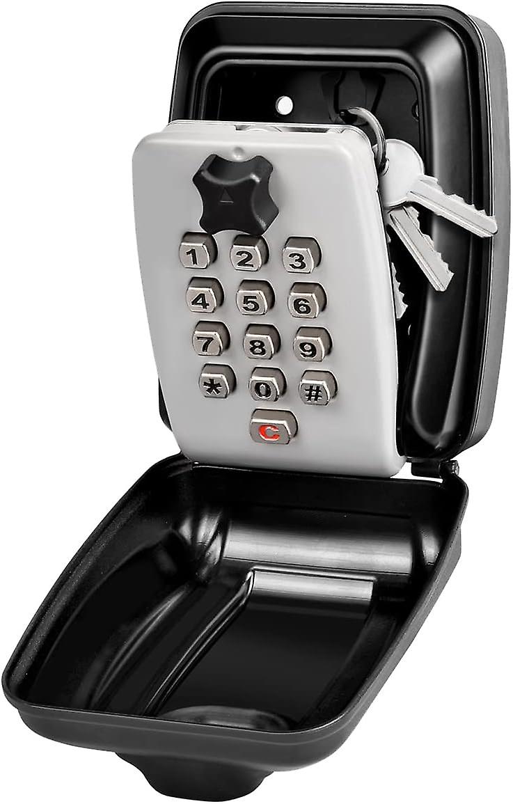 Button combination lock box, home decoration