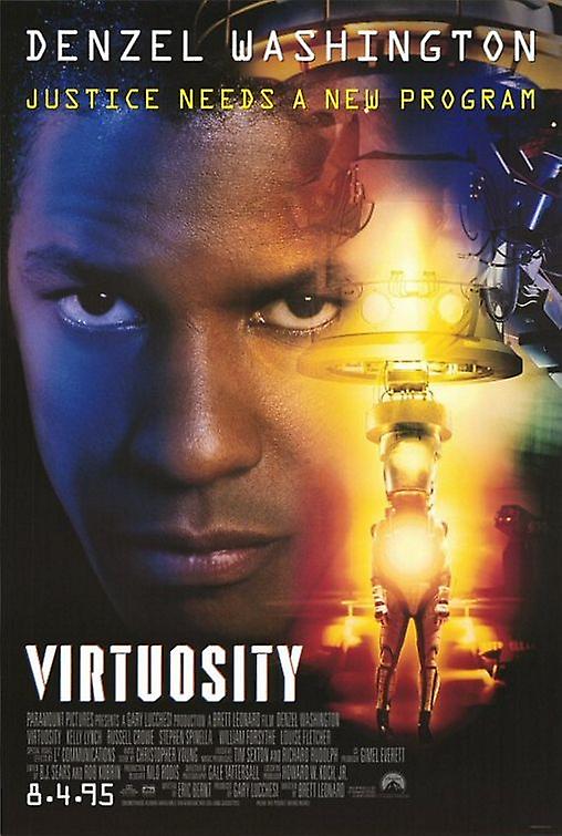 Virtuosity (Double Sided Advance) (1995) Movie Poster