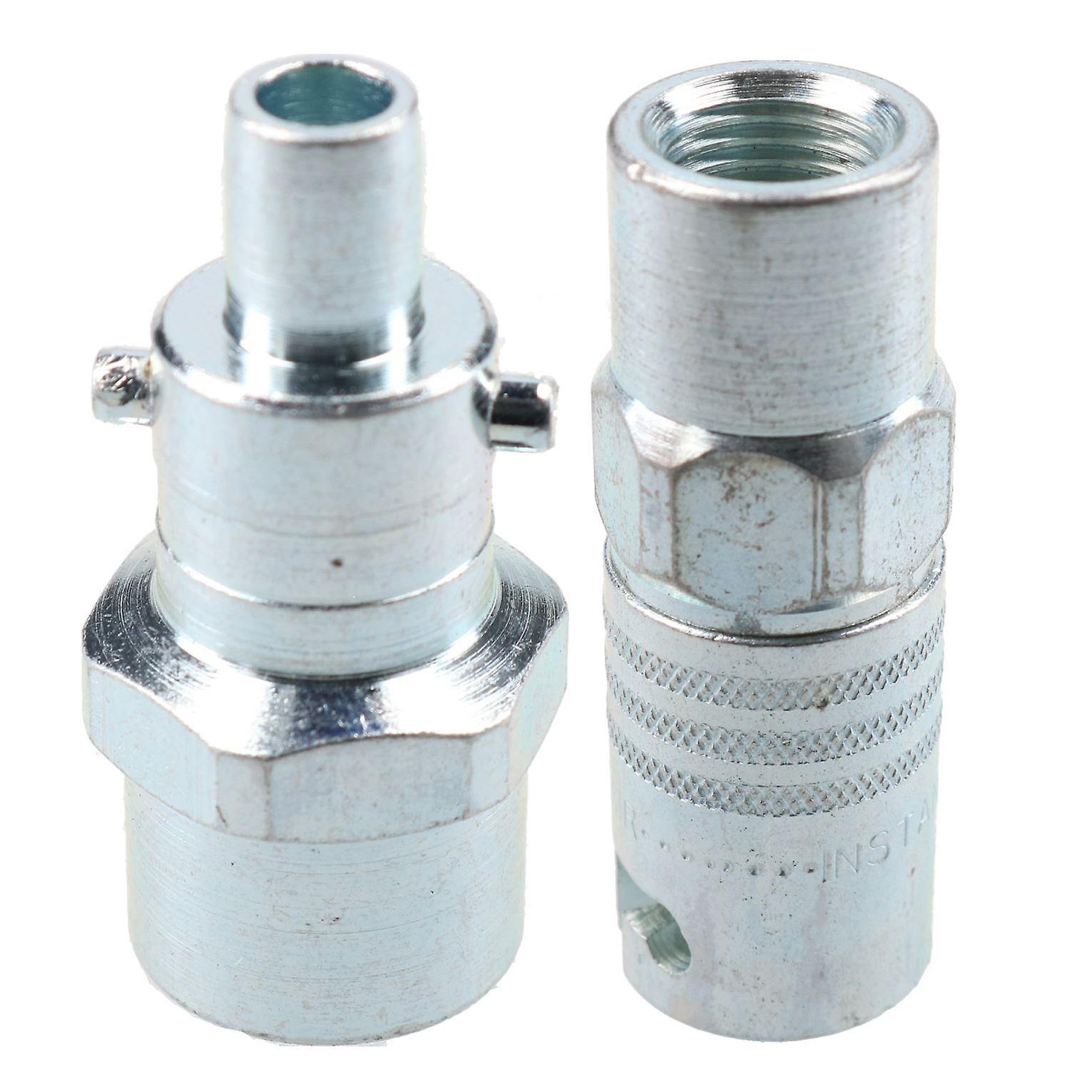 PCL Instant Air Coupler 1/4" BSP Female Thread & Male Adaptor Fitting Bayonet