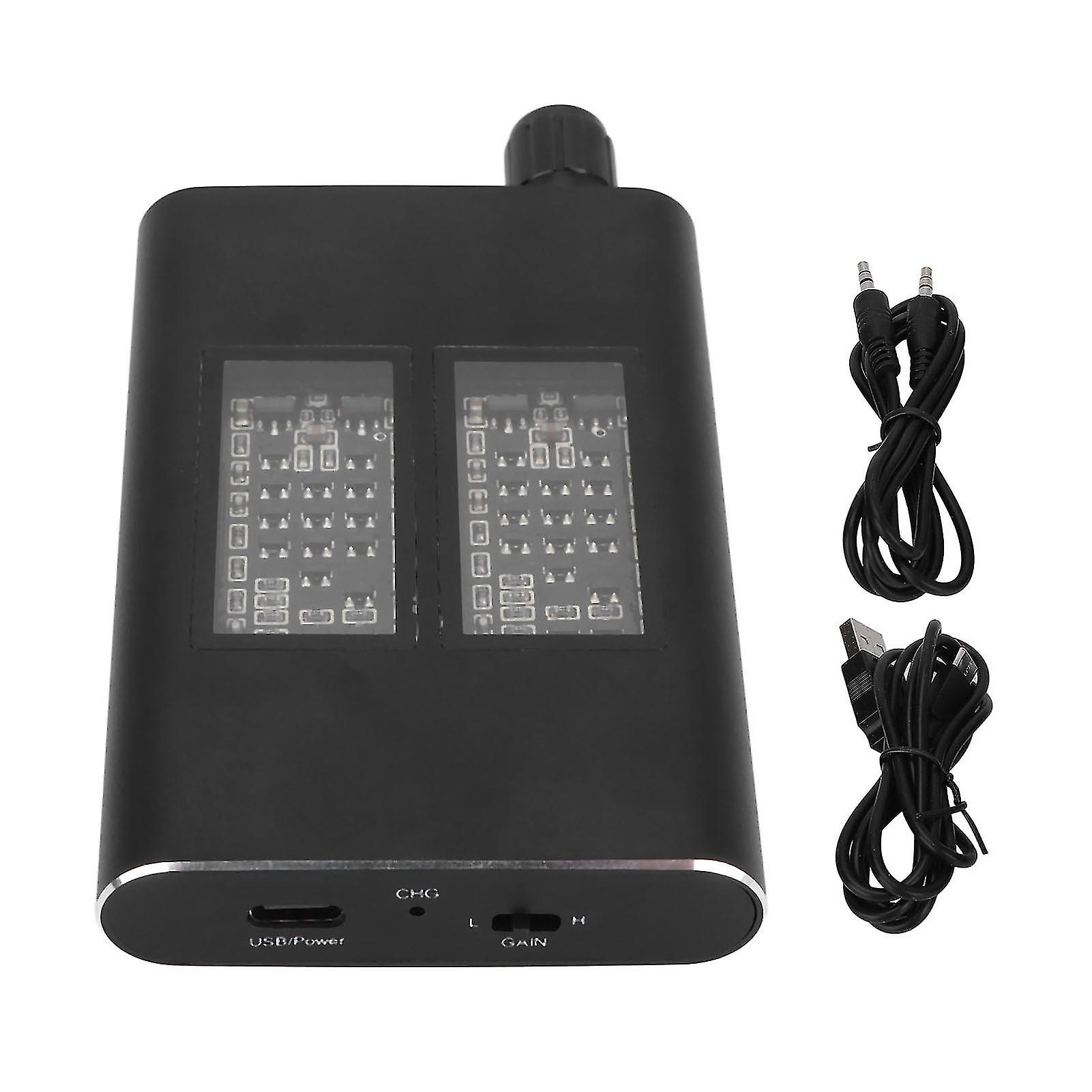 Audio Enhancer For Digital Devices, Wide Application & Durable Shell, HiFi Sound & Portable Design, Adjustable Speed, Gain Switch &