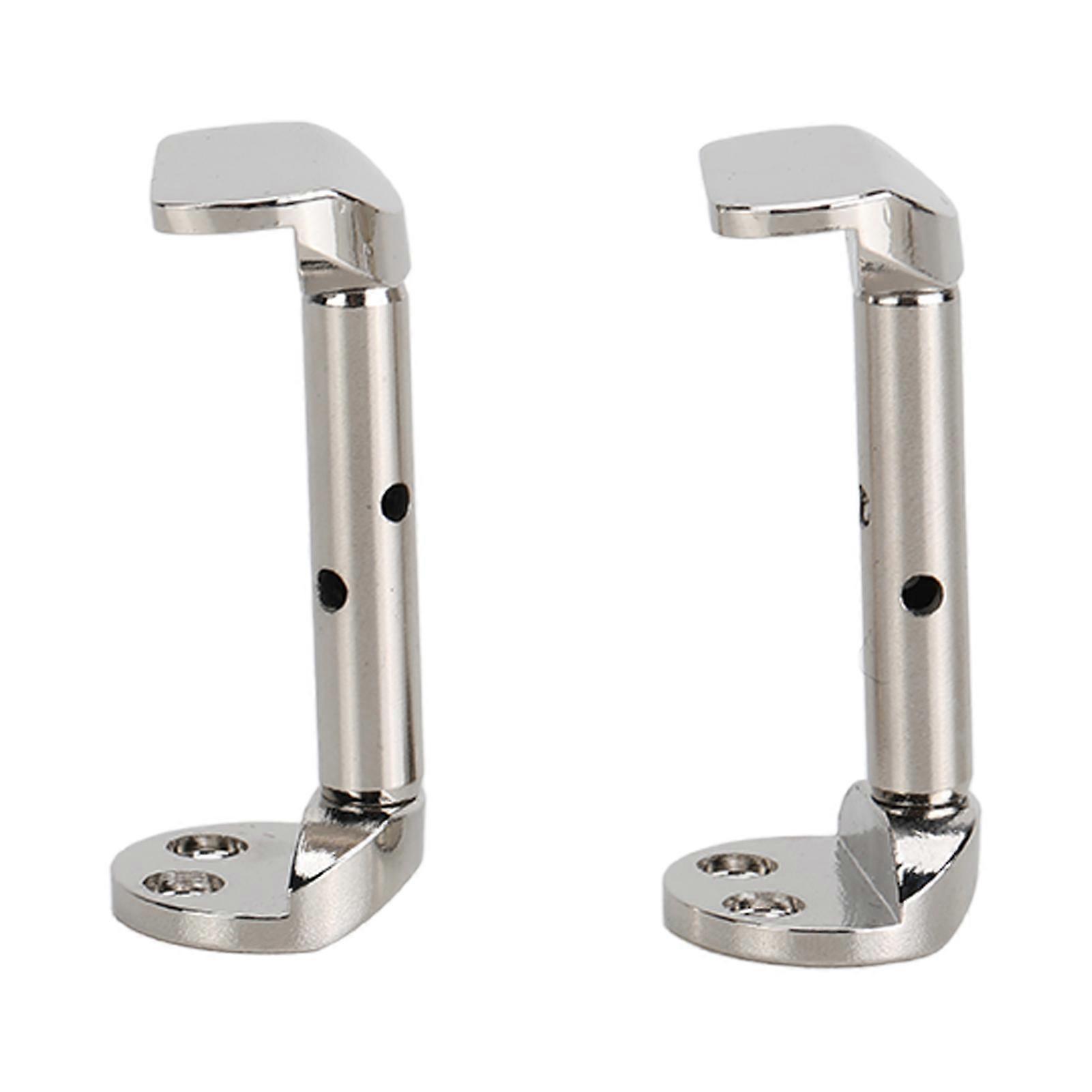 バイオリンチンレストスクリュー交換取り外し可能な金属バイオリンチークレストクランプセット3/4 4/4シルバー用