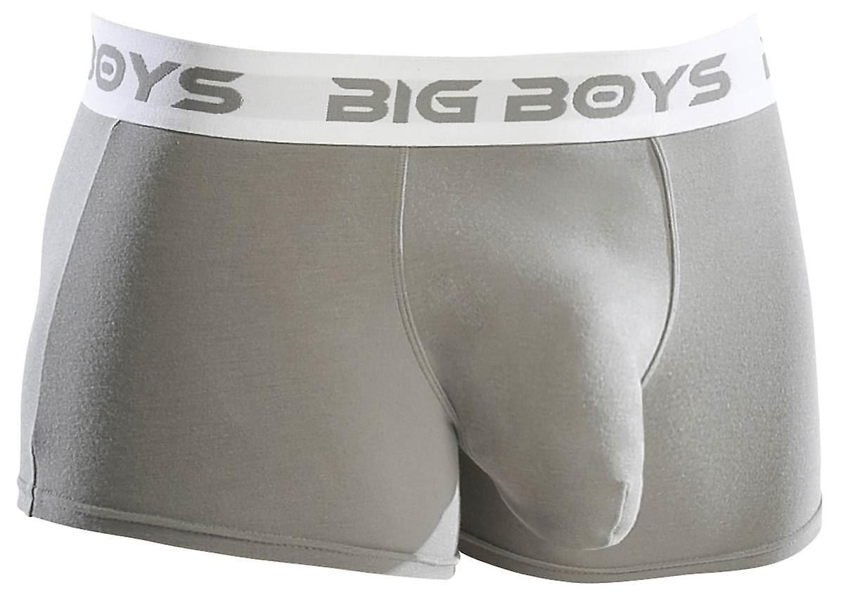 Store gutta lav økning truser - stål grå