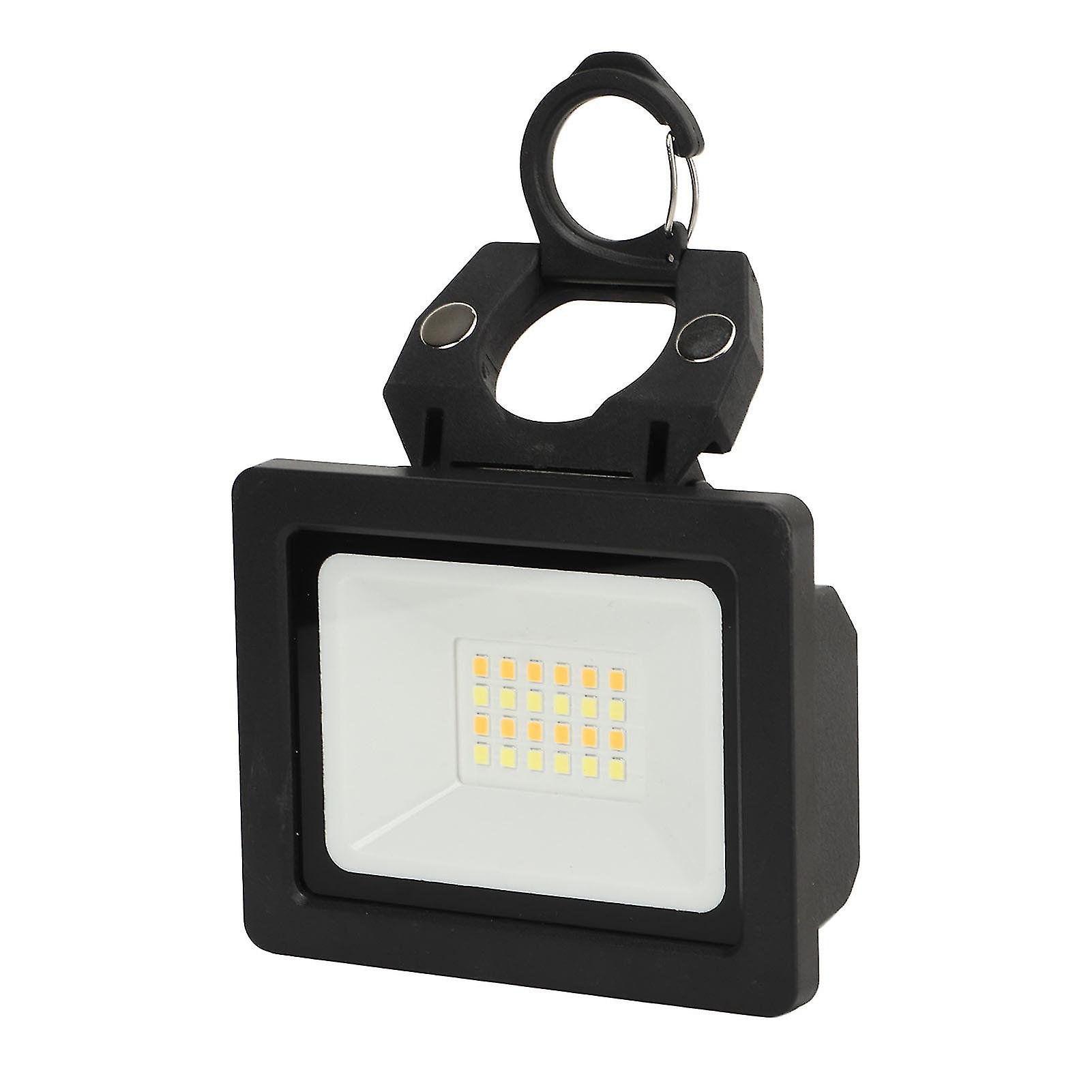 LED Work Light with Hanging Hook 7 Modes Portable 24LED Floodlight Searchlight Camping Lamp for Mining 