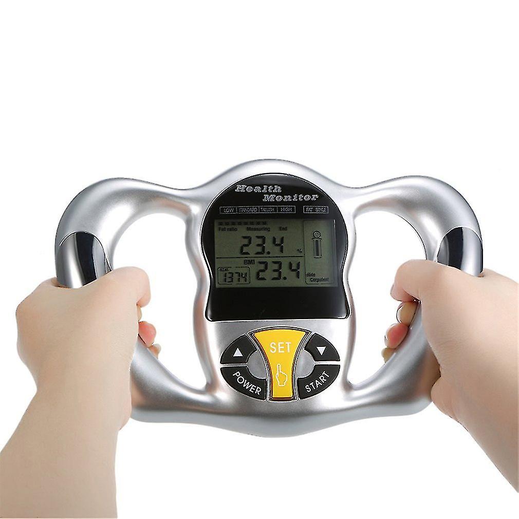 Digital Lcd Body Fat Analyzer Weight Health Monitor Meter Handheld Tester