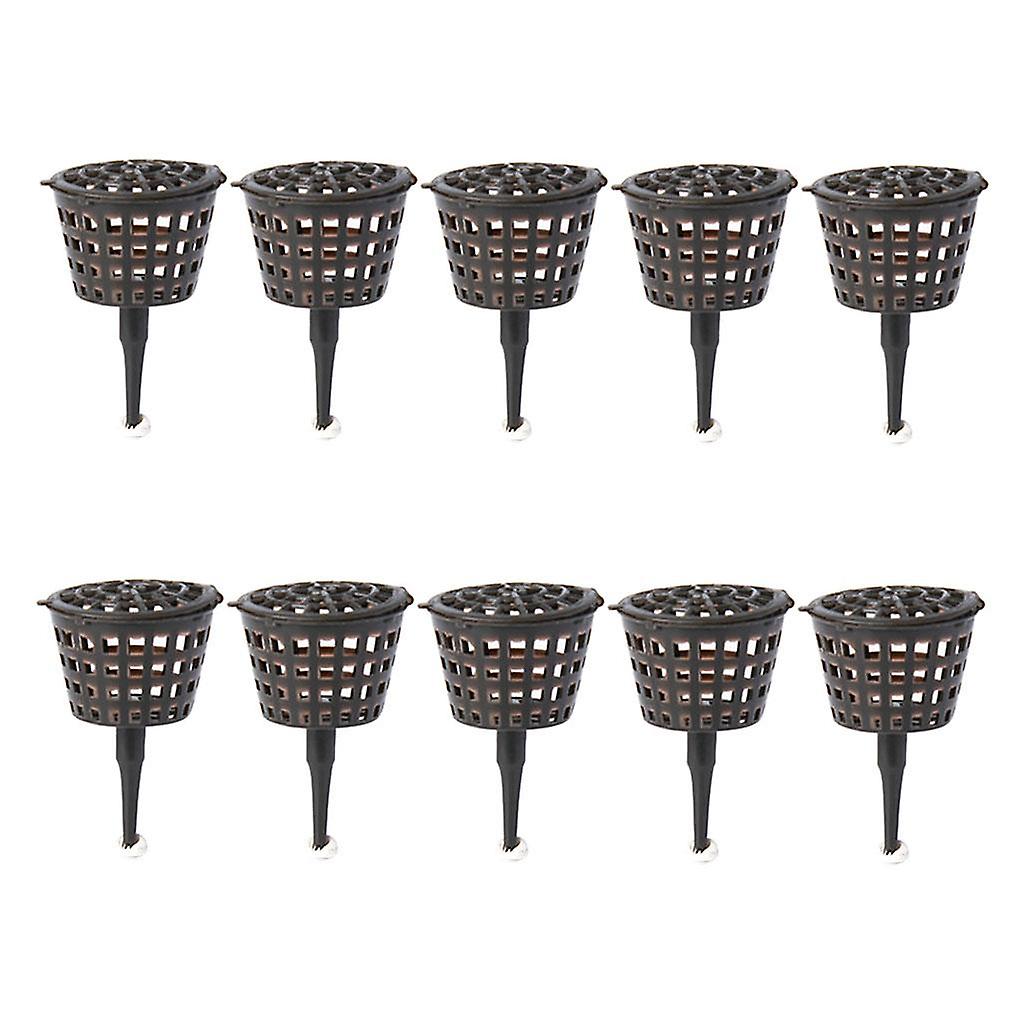 Fertilizer Basket with Cover Pack of 10 Container Slow Release Organizer Small