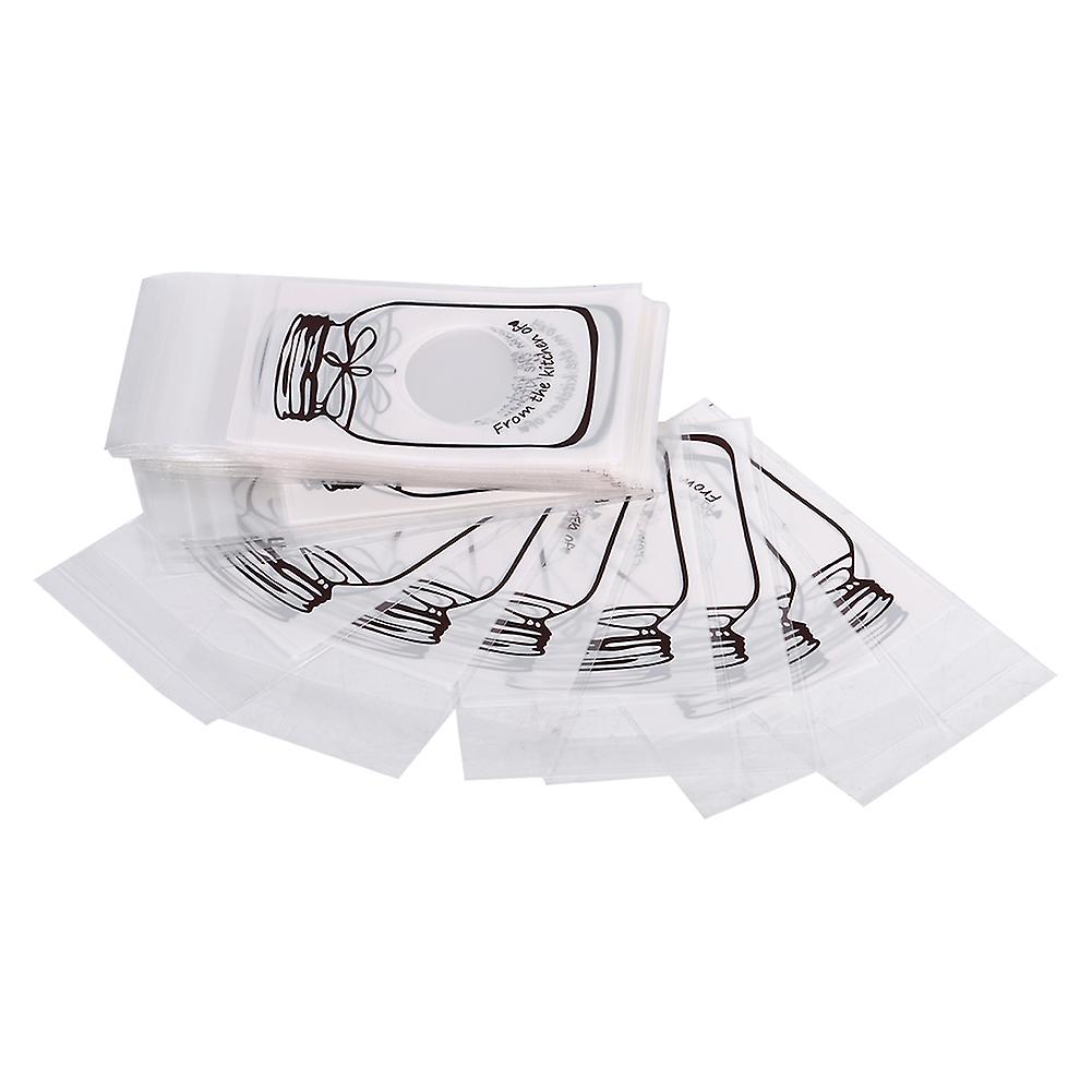 100pcs/Pack υπέροχες πλαστικές προμήθειες πάρτι τσαντών συσκευασίας μπισκότων μπισκότων καραμελών