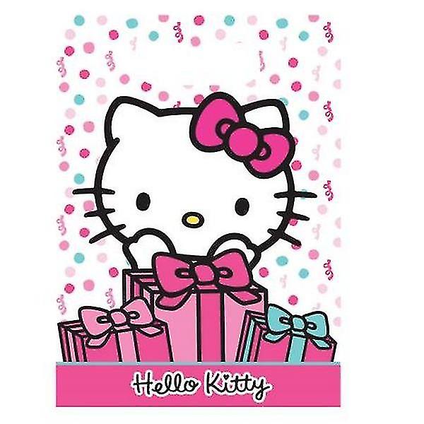 Hello Kitty Cake Party műanyag partitáskák (8 darabos csomag)