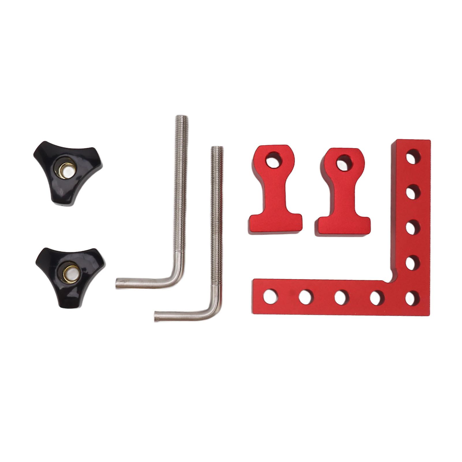 90 Degree Aluminum Alloy Woodworking Positioning Squares Right Angle Clamping Tool for Frames Boxes Cabinets Drawers Type 1