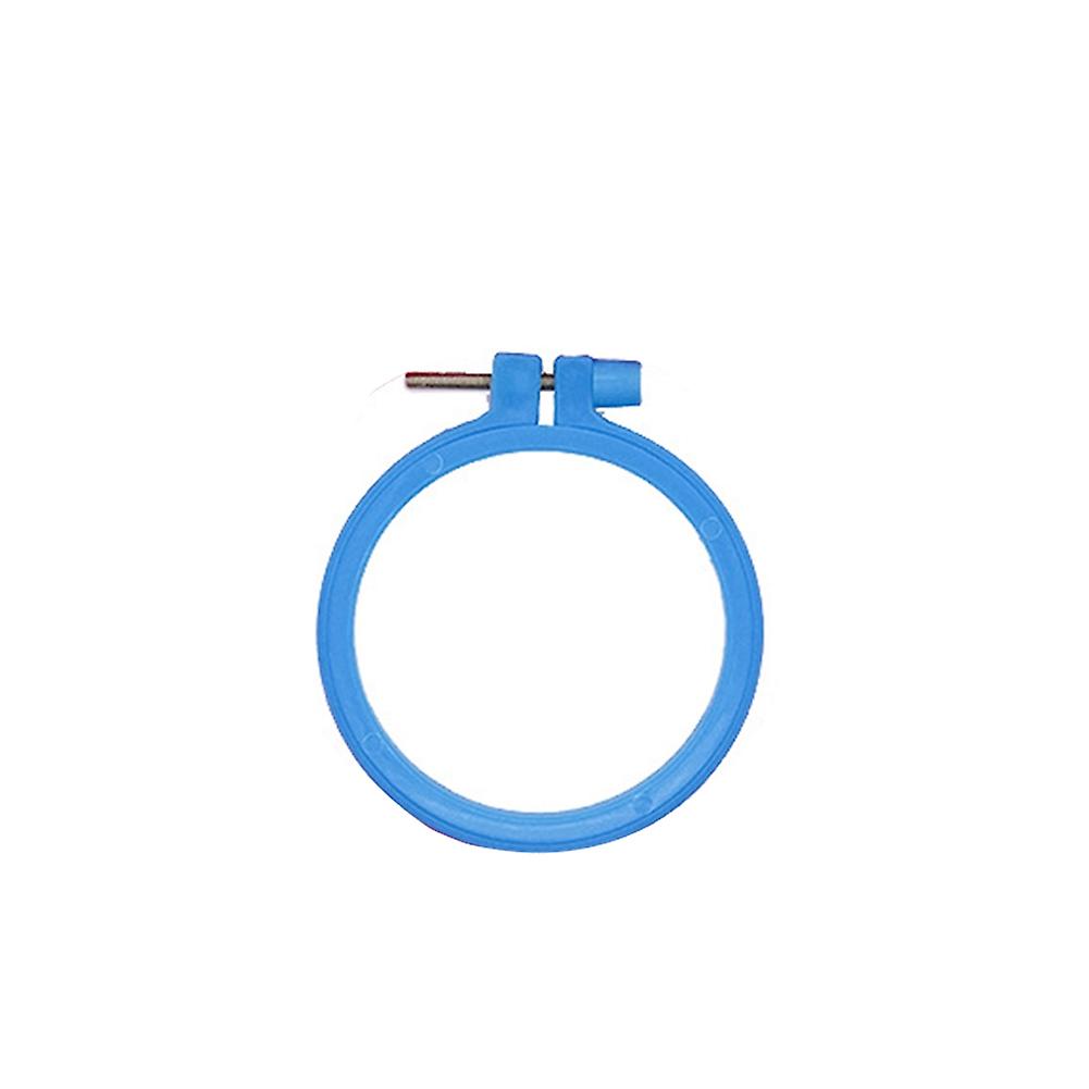 Plastic Cross Stitch Embroidery Hoop Circle Sewing Frame DIY Needlework Tool BoSaiD