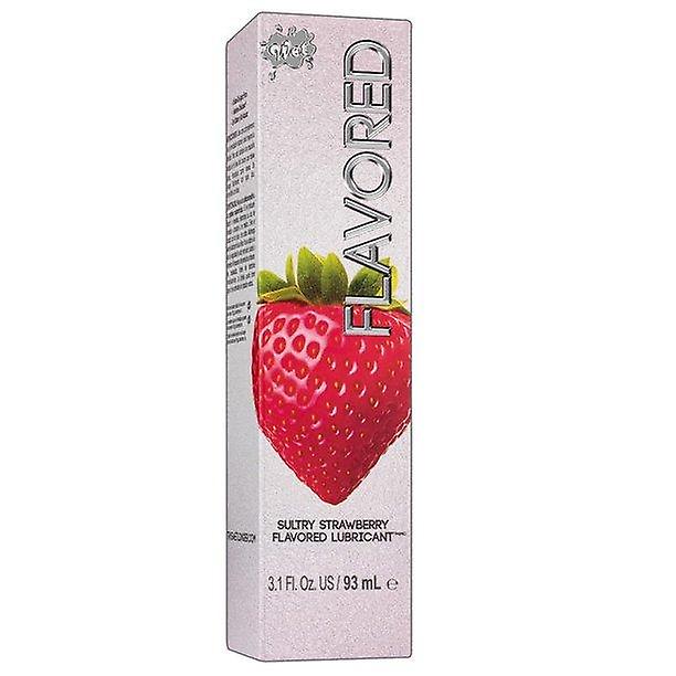 Wet Flavored Strawberry Flavored Lubricant - 3.1 Fl Oz