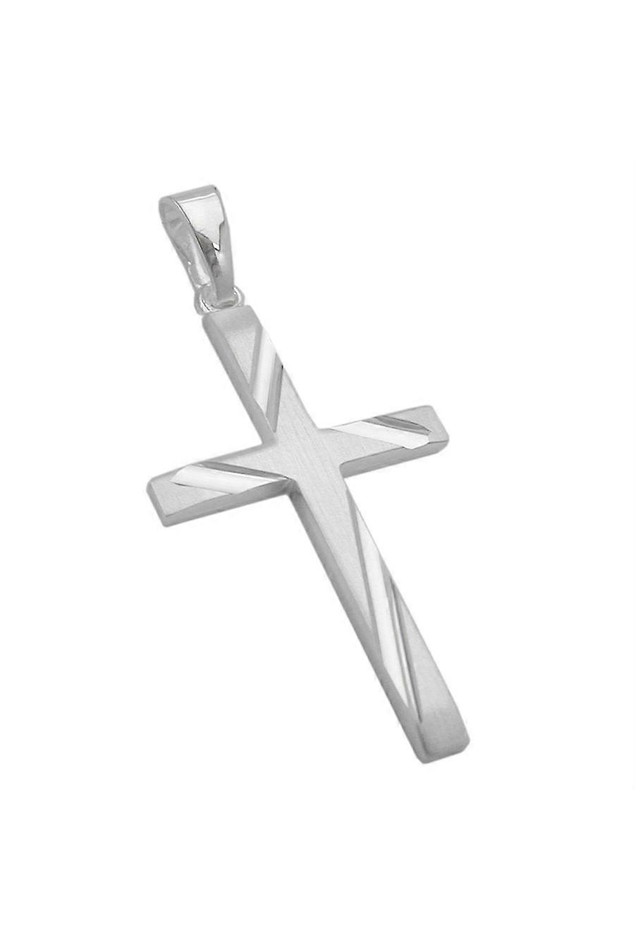 Pendant Cross Diamond Cut Silver 925 - Gl91377