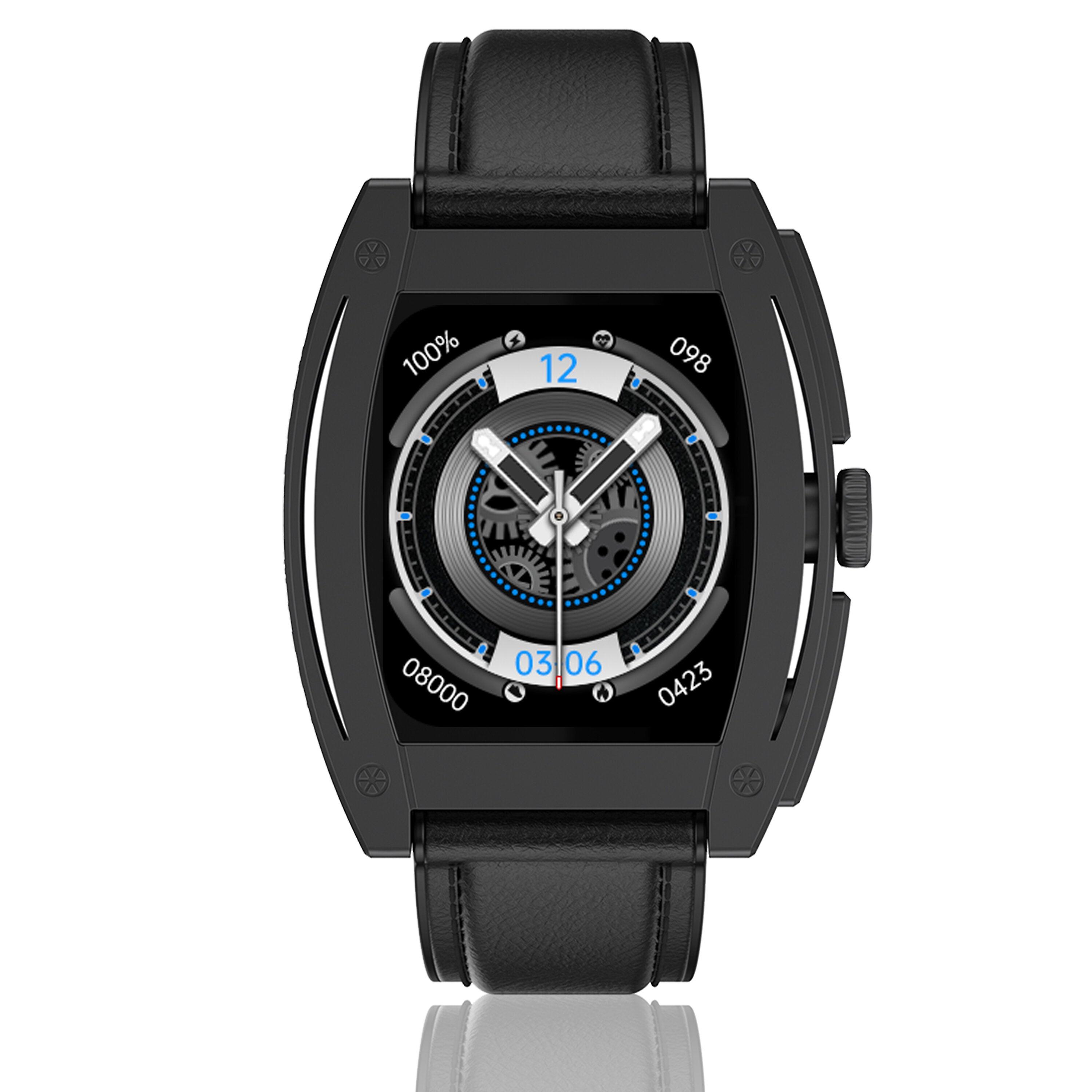 1.57 Inch Full Touch Screen Spo2 Heart Rate Blood Pressure Blood Oxygen Monitor 65 Days Standby Ip67 Waterproof Smart Watch