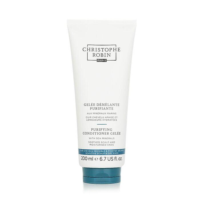 Christophe Robin Purifying Conditioner Gelee With Sea Minerals - Sensitive Scalp & Dry Ends 200ml/6.7oz