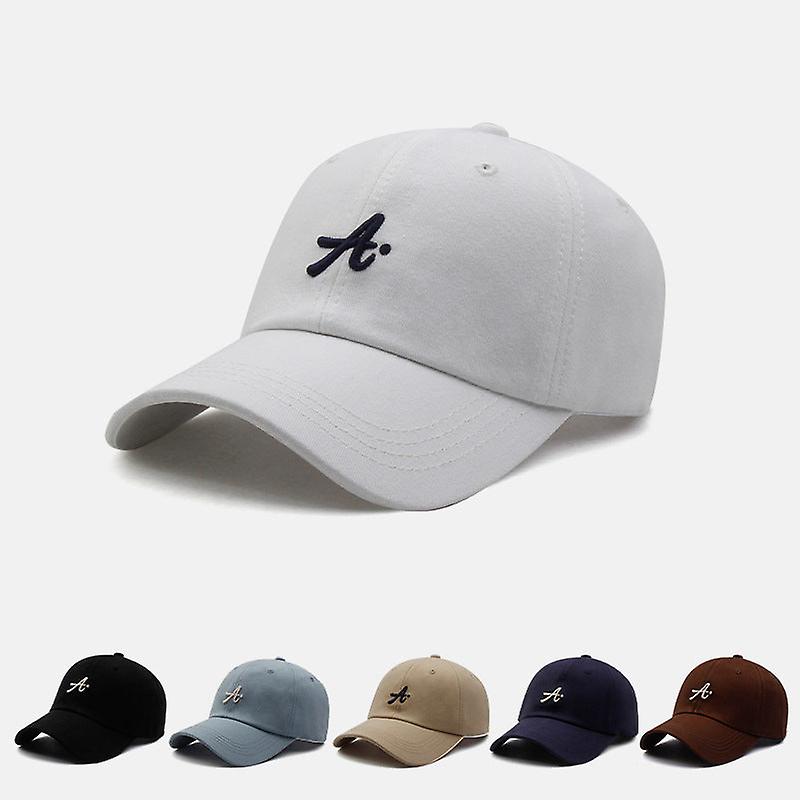 Baseball Hat Cap Casual Sport Outdoor Sun Classic Simple Pattern Korean Style Face-looking Small