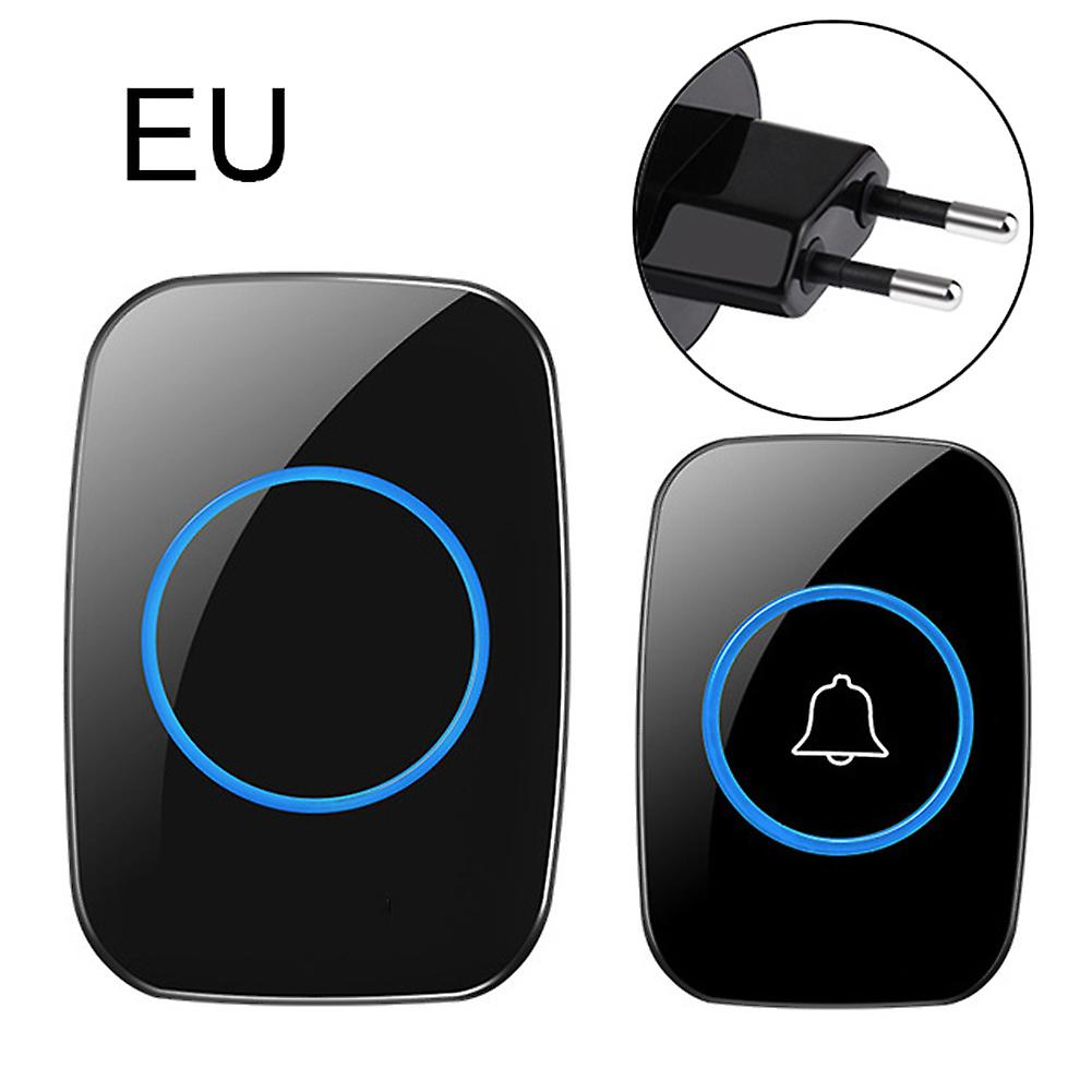 A10 Waterproof Wireless Doorbell 300m Remote Chime Plug-in Button Ring Alarm