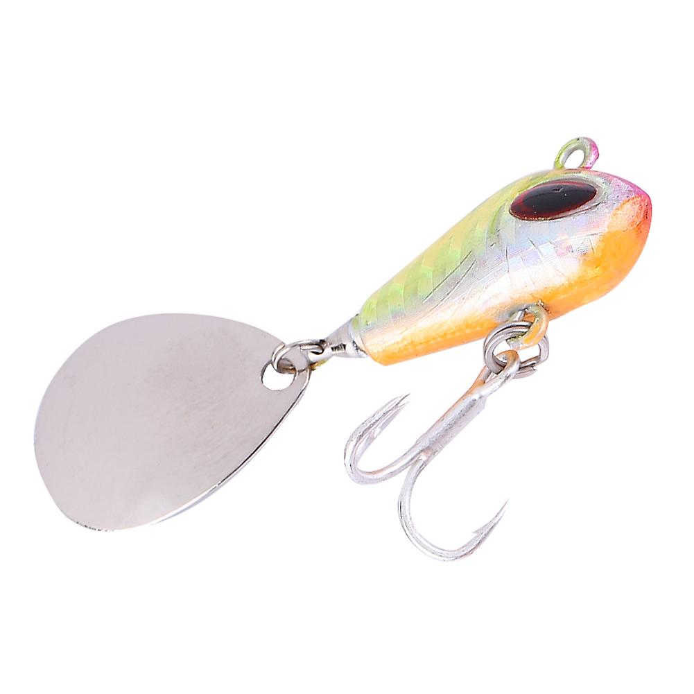 Fishing Lures Artificial Baits Metal Fish Hooks Rotating Sequins(001)