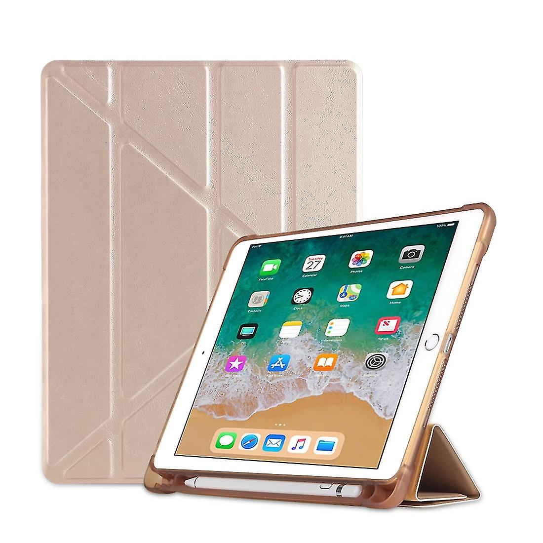 Leather Case For Ipad 9.72018&2017 Gold