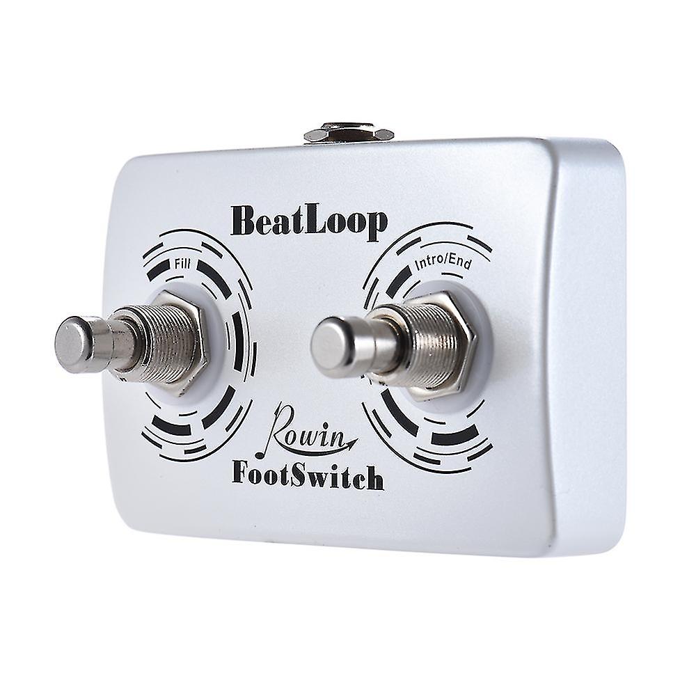 Rowin Beatloop Dual Footswitch Foot Switch Pedal For Rowin Beat Loop Recording Effect Pedal With 6.3