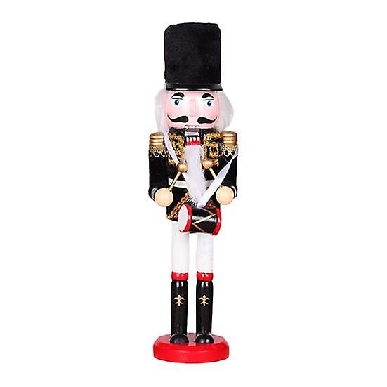 Cute Nutcracker Ornament Adorable Appearance Pine Indoor Decorate