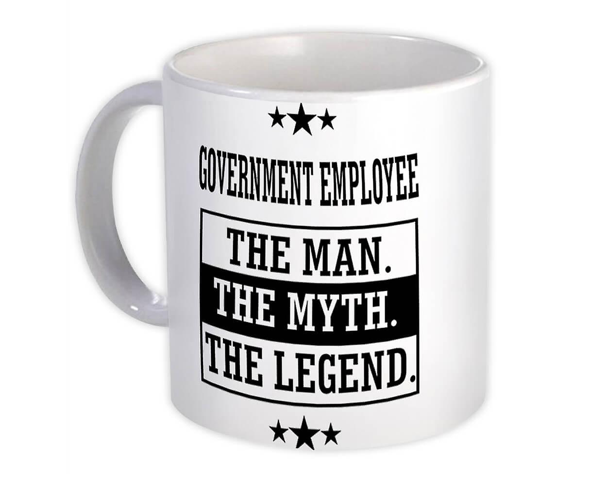 Presentmugg: STATSANSTÄLLD