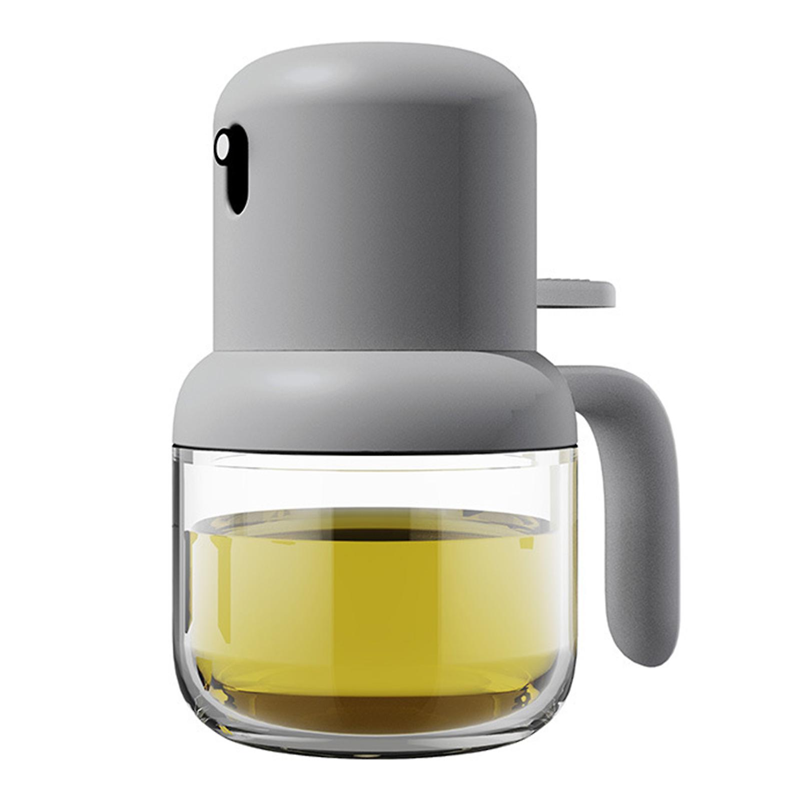 Transparent Oil Bottle with Sprayers Household Easy Using Oil Control Oil Pot for Home Kitchen